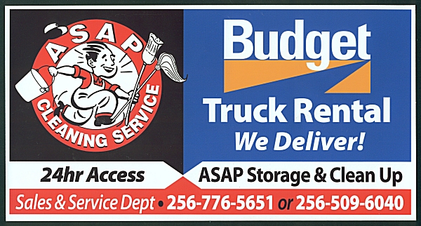  Budget Truck Rental ASAP Storage Cleaning Service Budget Truck Rental New Construction Clean Up & Final Clean Up
