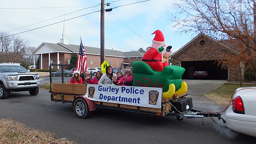 Gurley Christmas Parade 2014