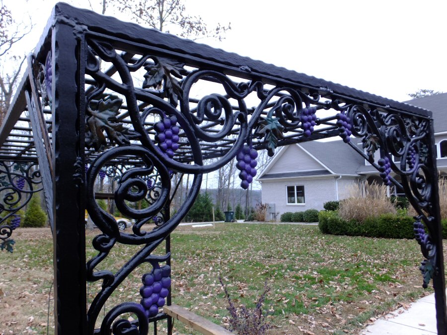 Kyle Nelson Johnson Wrought iron mailboxes handrails gates arches fences custom design