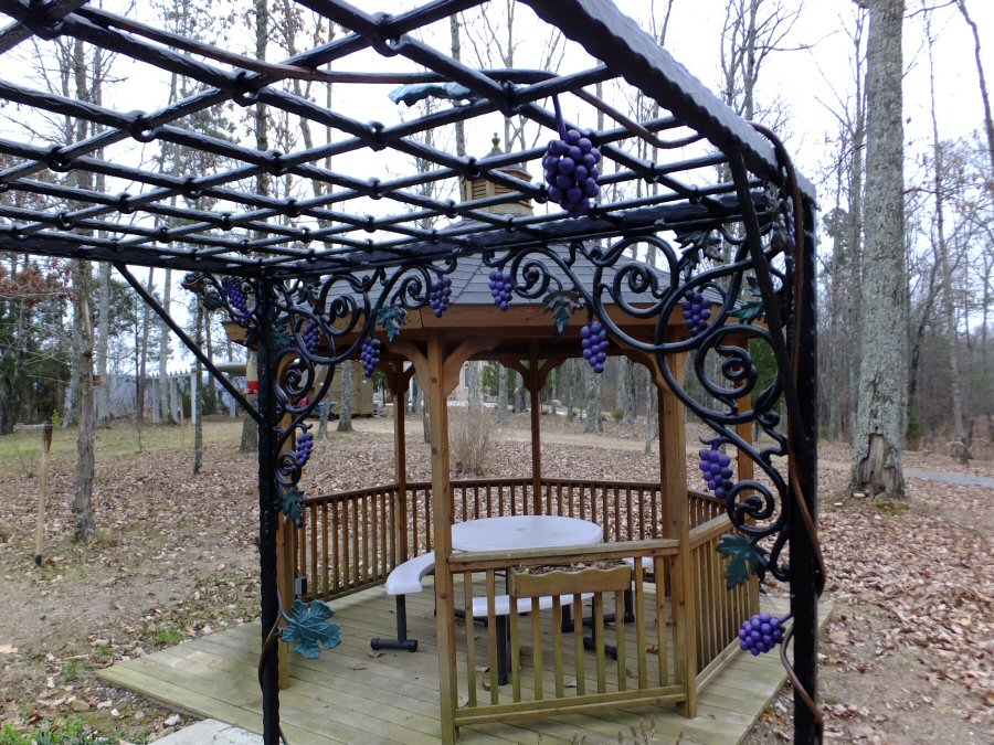 Kyle Nelson Johnson Wrought iron mailboxes handrails gates arches fences custom design
