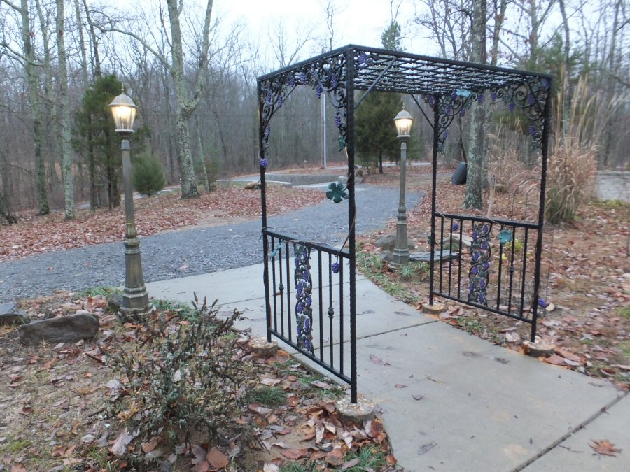 Kyle Nelson Johnson Wrought iron mailboxes handrails gates arches fences custom design