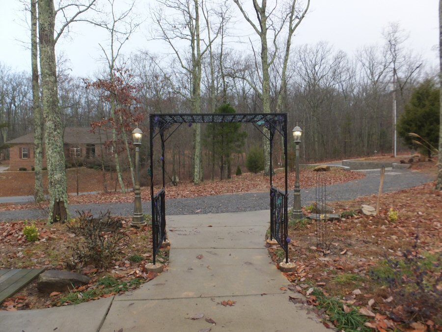 Kyle Nelson Johnson Wrought iron mailboxes handrails gates arches fences custom design