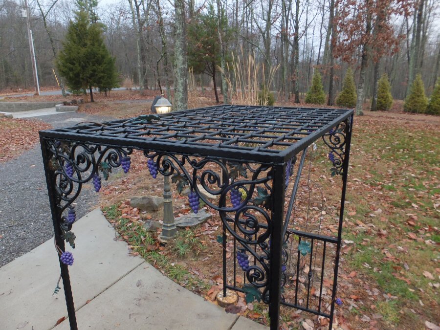 Kyle Nelson Johnson Wrought iron mailboxes handrails gates arches fences custom design