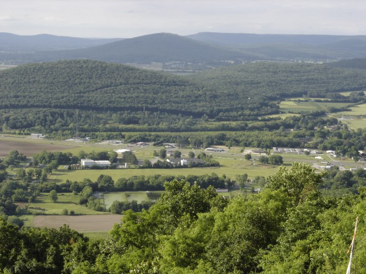 View of the Flint River Valley from Rudy's Ridge Bluegrass Band from