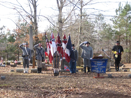 2008 Confederate Memorial Ceremony at the Gurley Cemetery