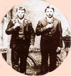 Frank and Jesse James