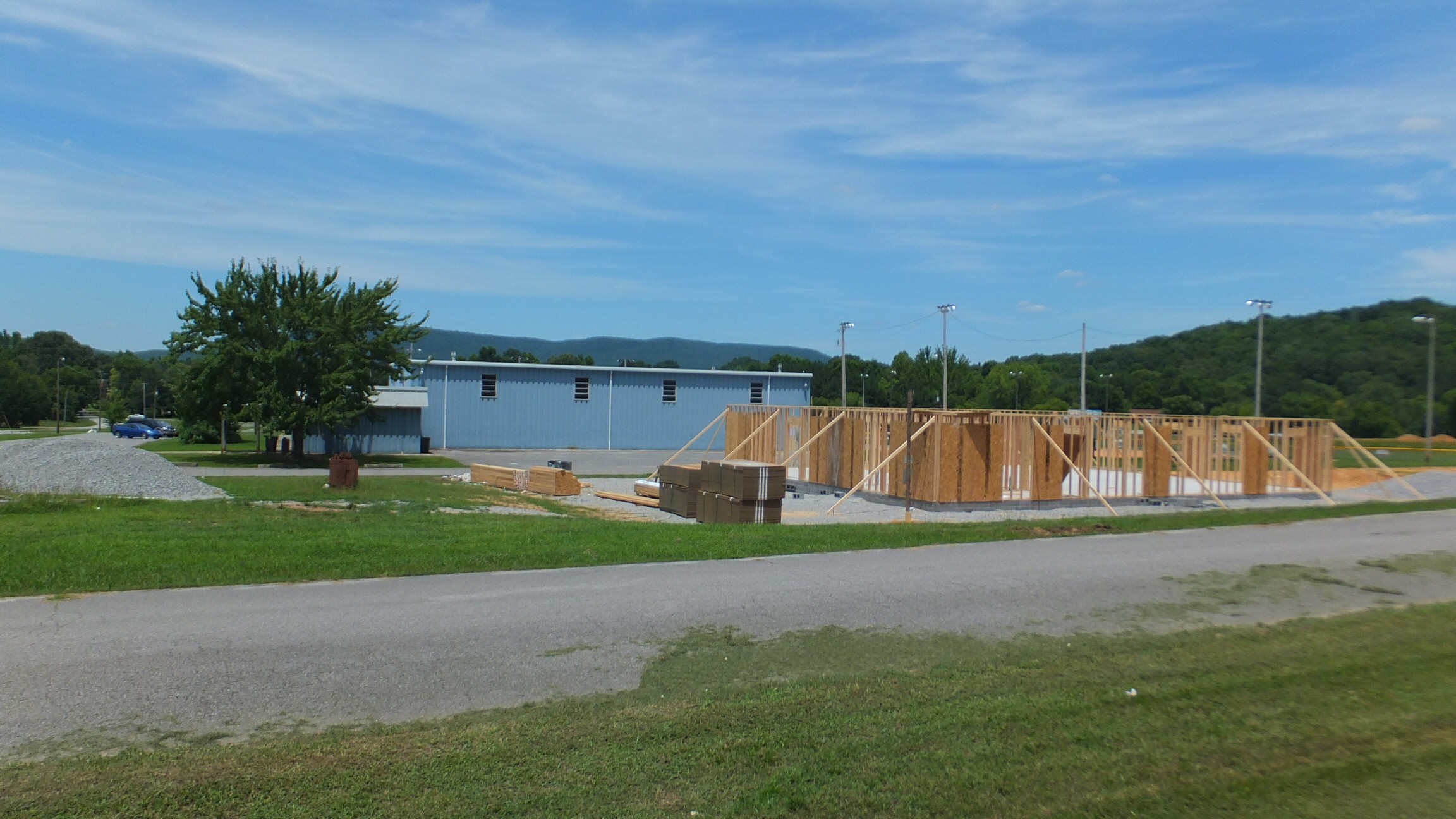 Construction Gurley Senior Center July 2014