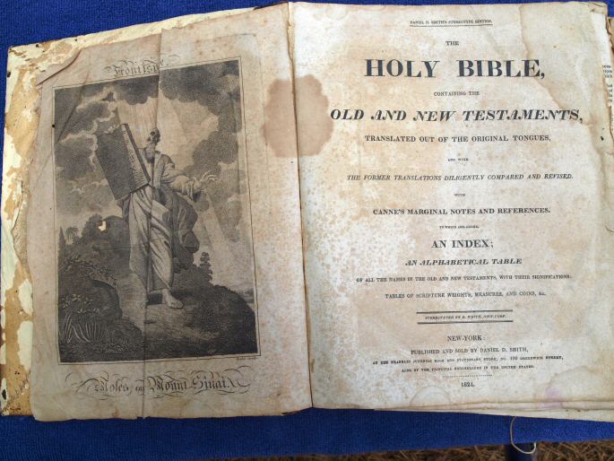 Joseph Criner Family Bible