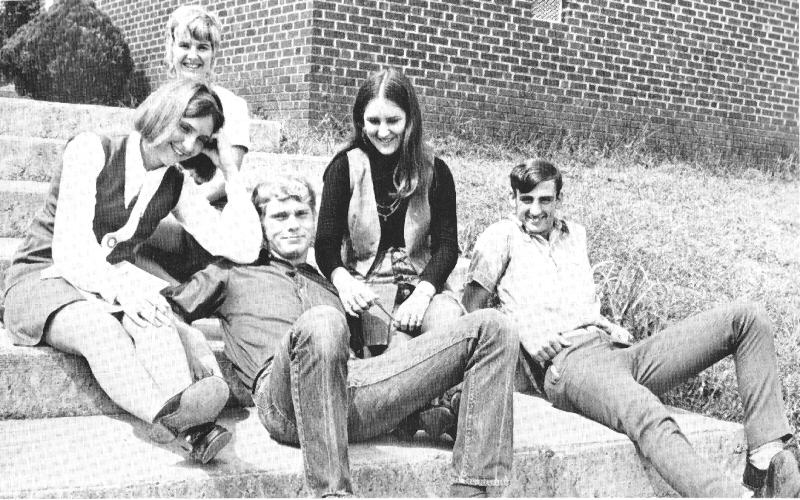 MCHS Students Kay Howell Dave Cowan Francis Harless-Woods