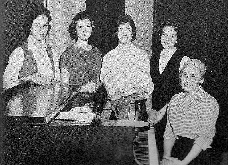 Ruth Ford Joan Hewlett Audrey Sneed Jeanette Hewlett Nancy Hollingsworth