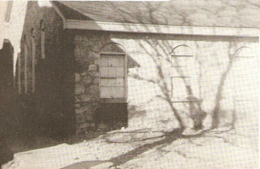 The Gym two story building was built of huge rocks from Keel's Mountain - Brought down by the ball players, Coach and Principal Ross Ford in 1930's... Jane Pearson