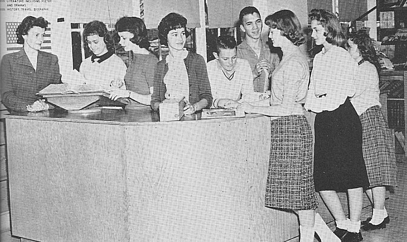 MCHS Library Staff 1960