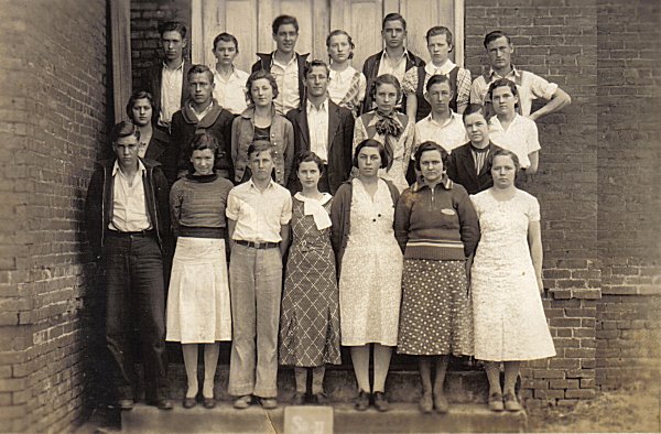 1933 MCHS Senior Class shared by by Dwayne Renfroe