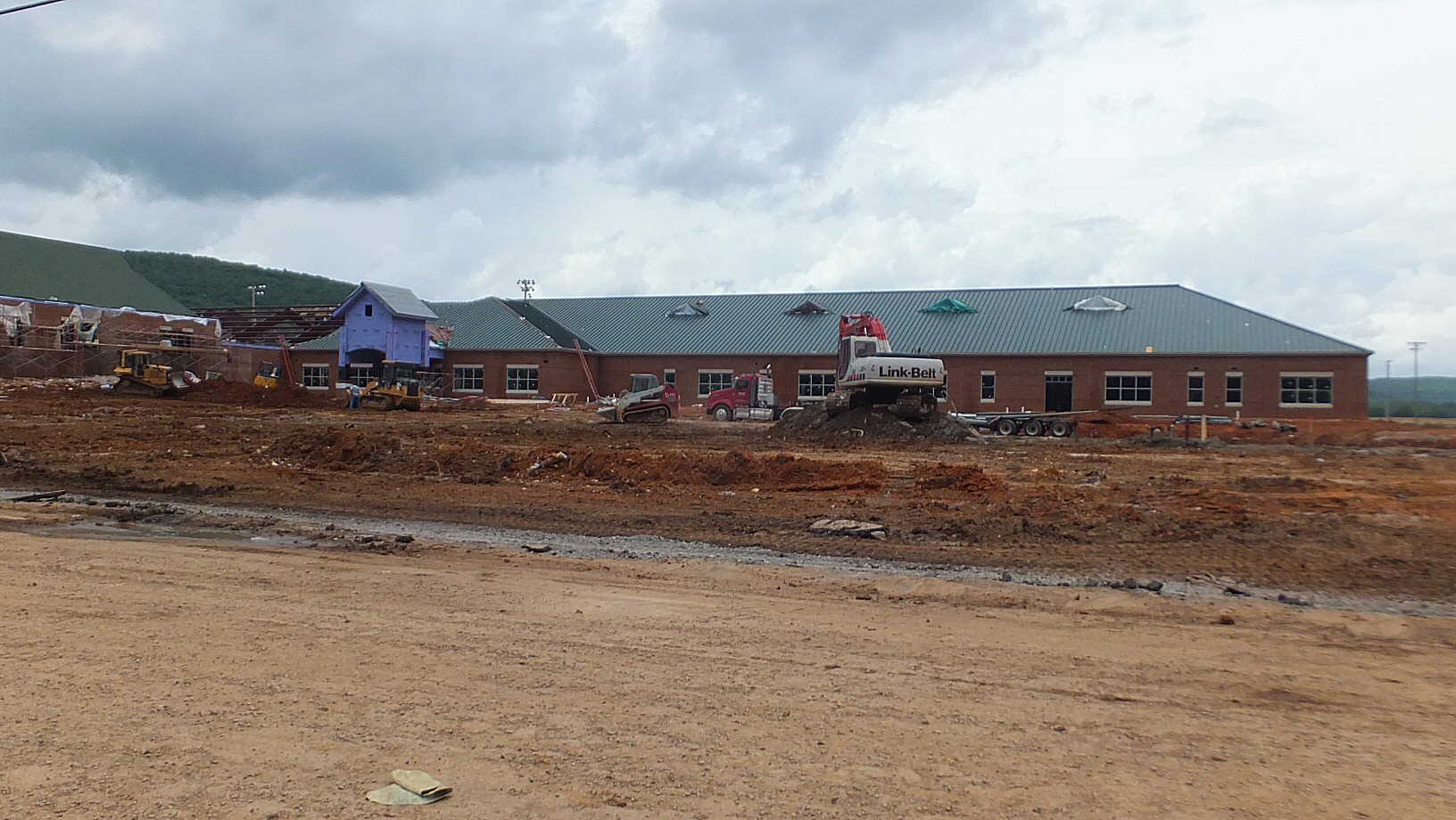 Construction of the New Gurley Madison County Middle School
