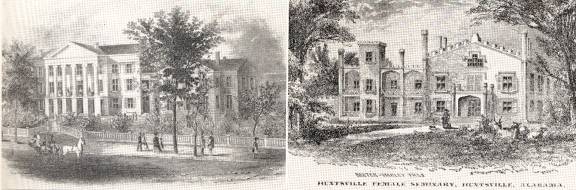 Early private schools were housed in magnificent buildings