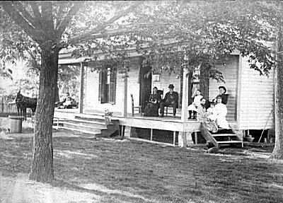 Capt. E.F. Walker's house on Gate St. Gurley