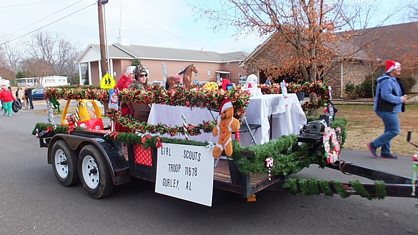 Gurley Christmas Parade 2014