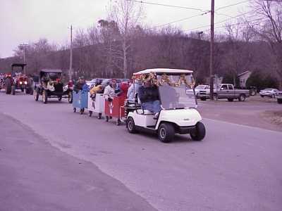 Gurley Parade Children Train