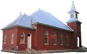 Food Pantry of Gurley in Cumberland Presbyterian Church Pastor Reverend Toy Brindley